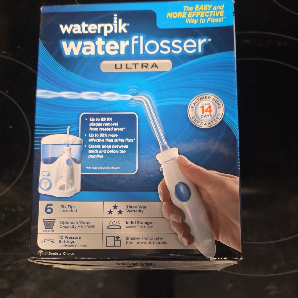 Waterpik Ultra Water Flosser - Blue and White